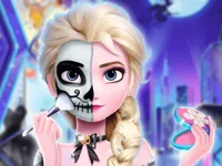 image Elsa Halloween Party Tattoo