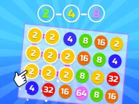 2-4-8 : link identical numbers